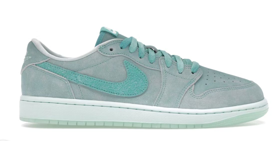 Jordan 1 Retro Low OG Washed Teal (W) - Brand New