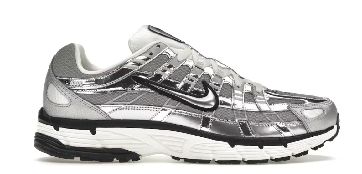 Nike P-6000 Metallic Silver - Brand New