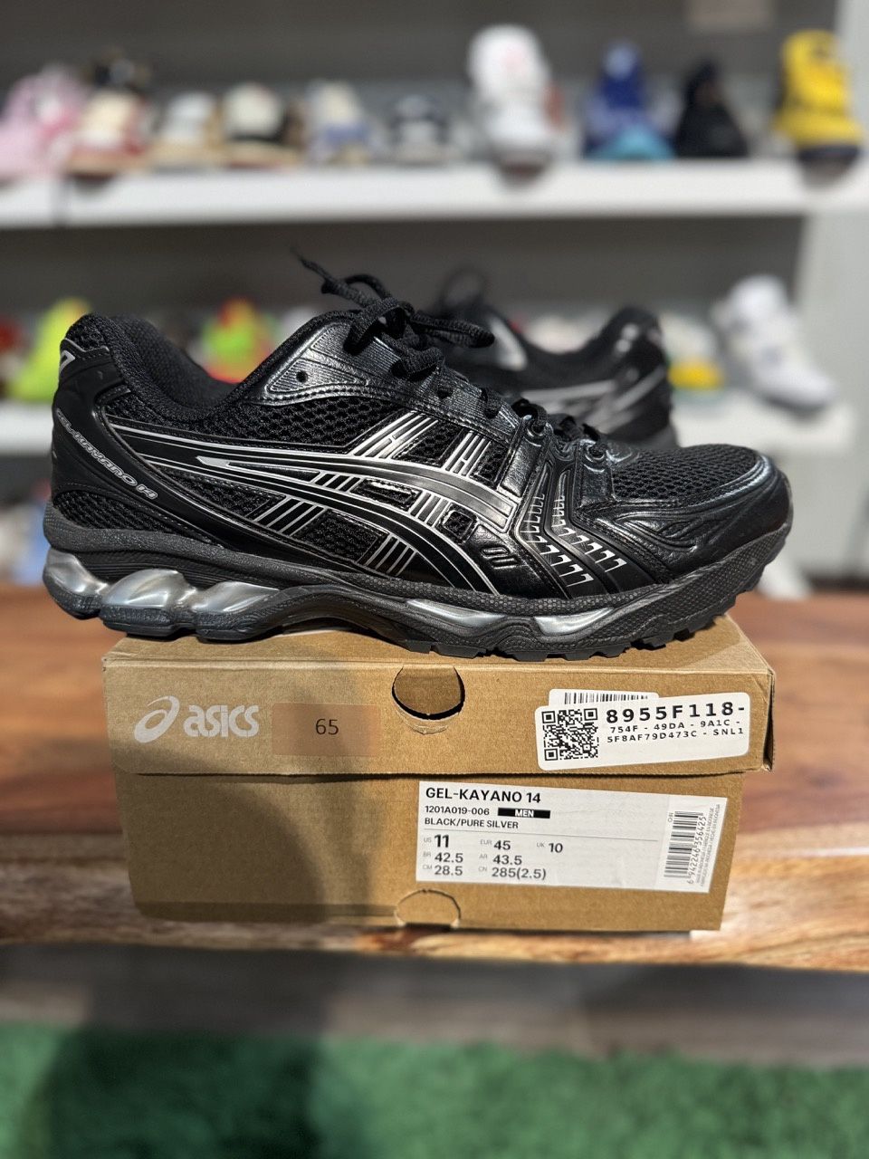 ASICS Gel-Kayano 14 Black Pure Silver - Brand New, Product Condition: Pre-Owned, Shoe Size: US M 11
