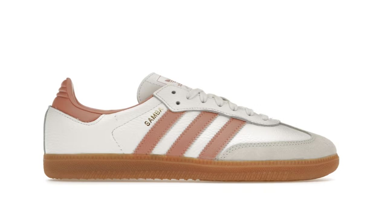 adidas Samba OG White Wonder Clay Gum (W) • Brand New