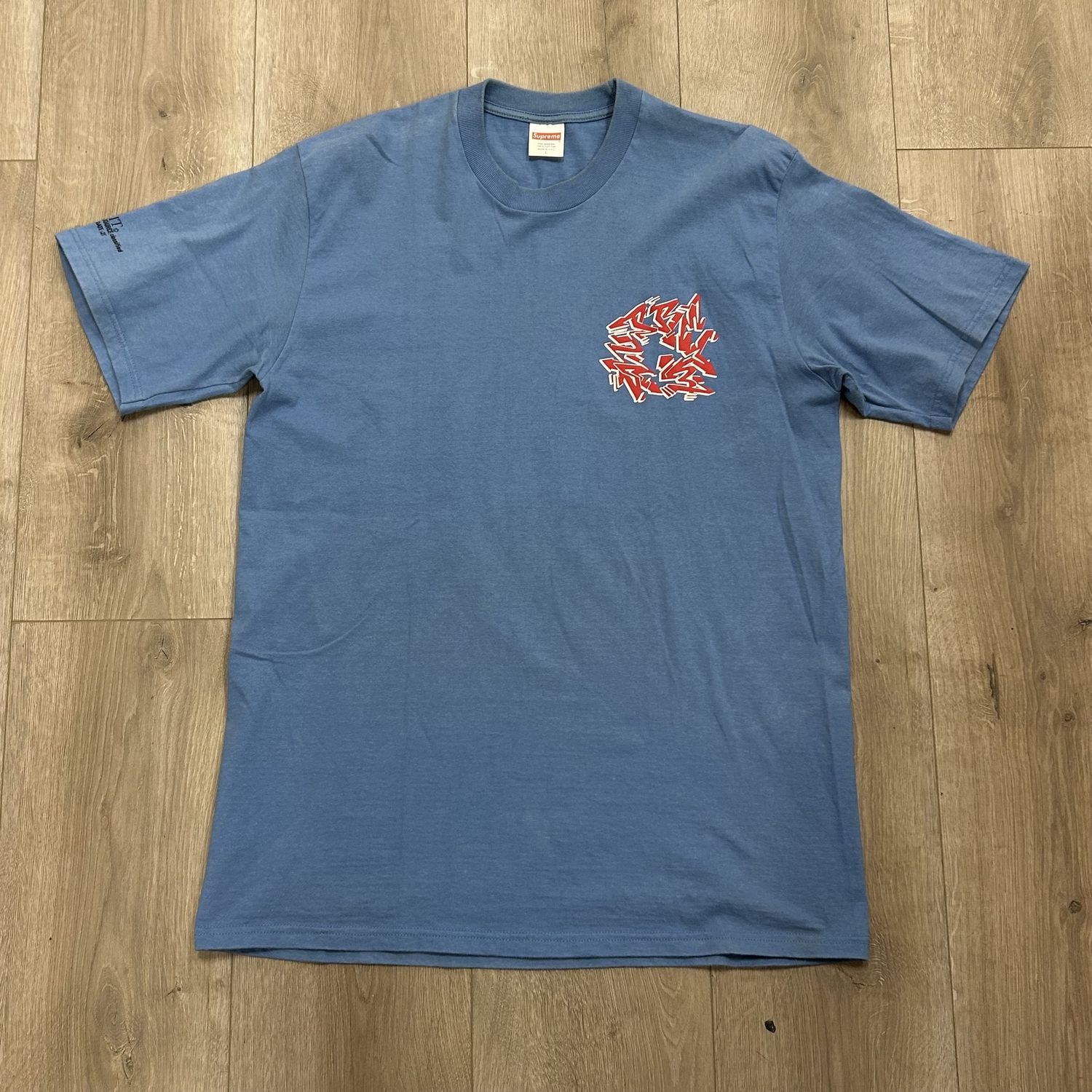 Supreme Support Unit Tee - Pre-Owned, Clothing Size: L, Product Condition: Pre-Owned