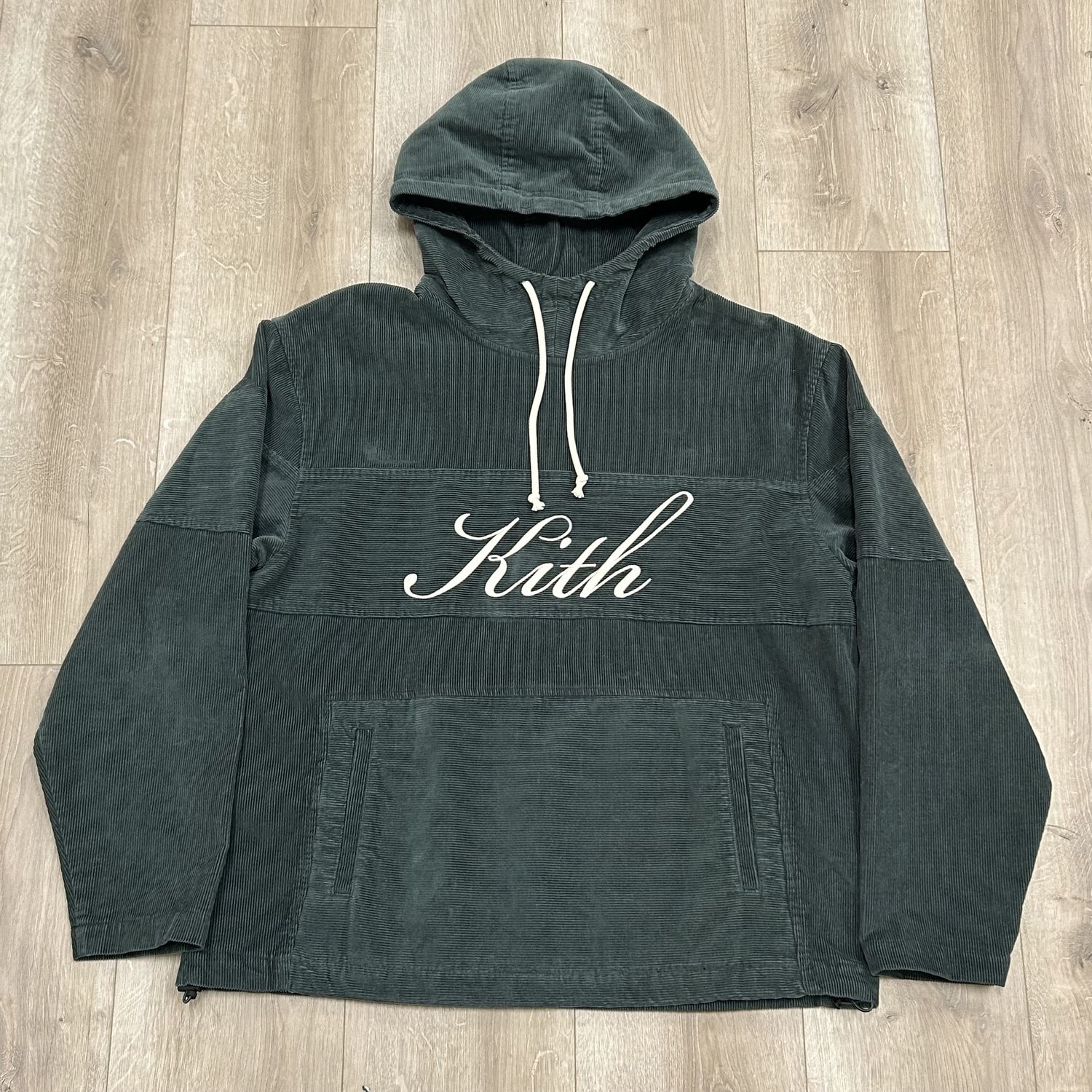 Kith Washed Corduroy Caden Hoodie - Pre-Owned, Clothing Size: L, Product Condition: Pre-Owned