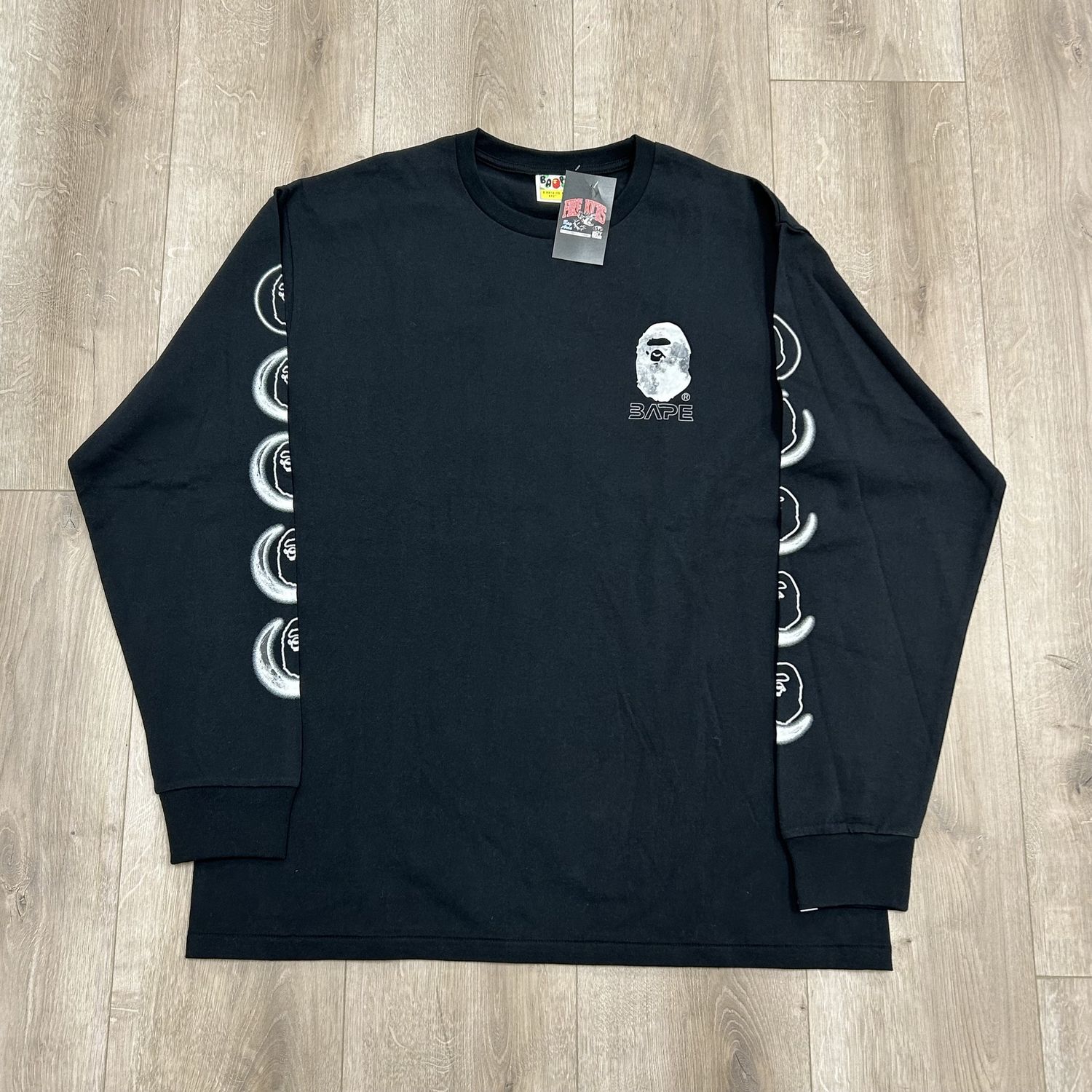 Bape Moon Head Long Sleeve - Brand New, Clothing Size: XXL, Product Condition: Brand New