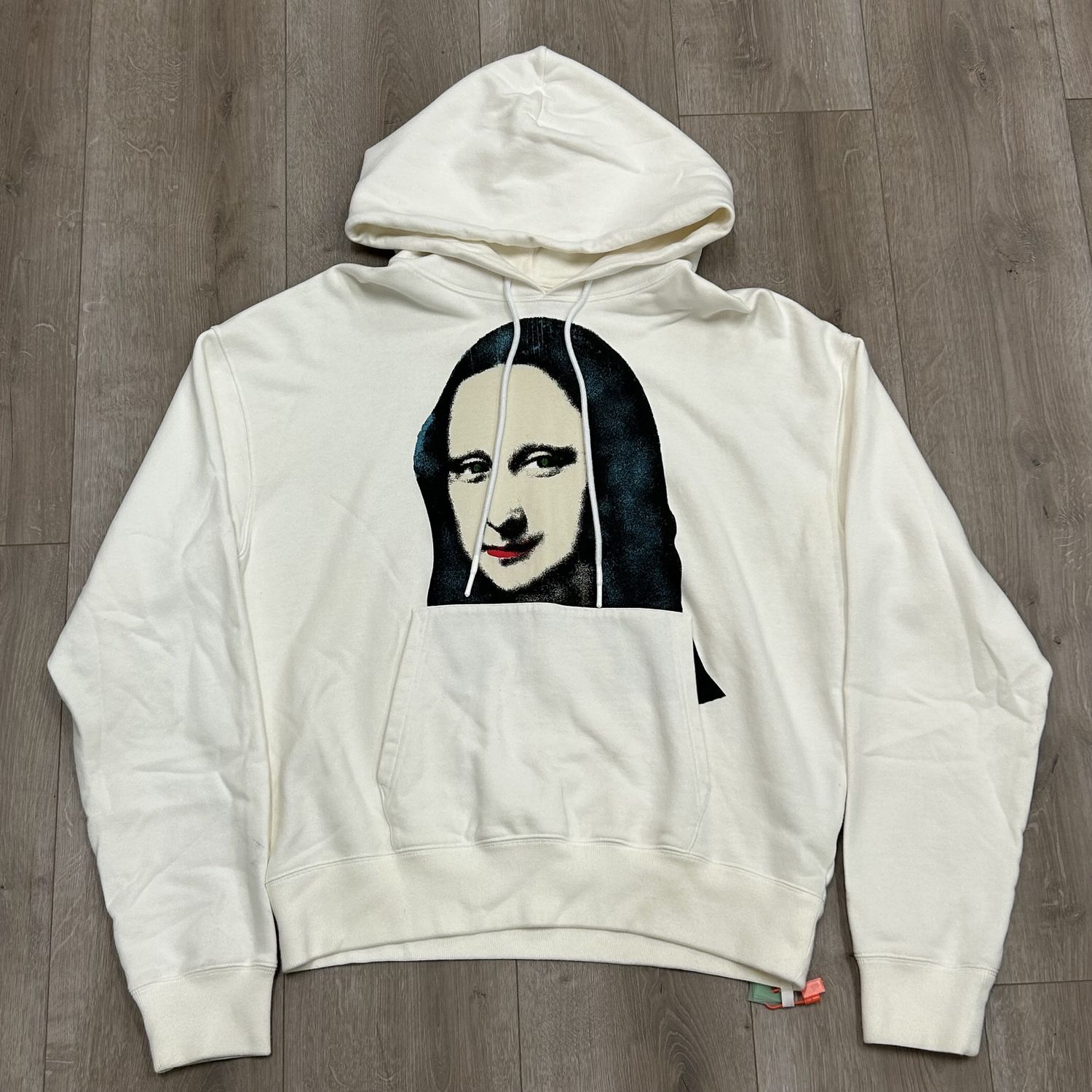 Off-White Mona Lisa Hoodie - Pre-Owned, Clothing Size: L, Product Condition: Pre-Owned