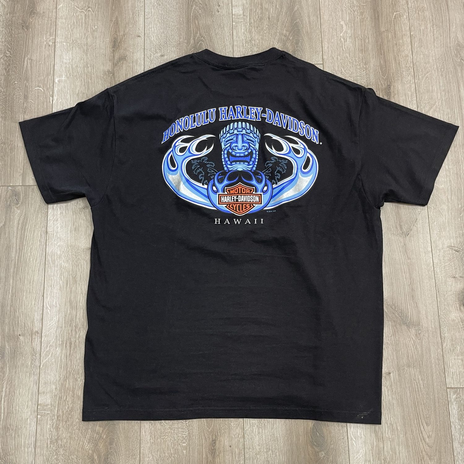Harley-Davidson Honolulu Hawaii T-shirt - Pre-Owned, Clothing Size: XL, Product Condition: Pre-Owned