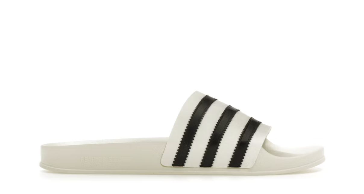 adidas Fear of God Athletics Adilette Cream White • Brand New