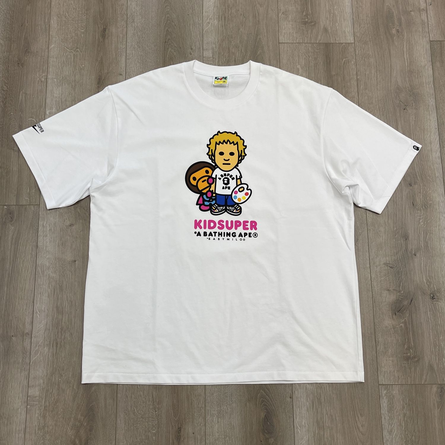 Bape x Kidsuper Baby Milo Tee - Pre-Owned, Clothing Size: XXL, Product Condition: Pre-Owned