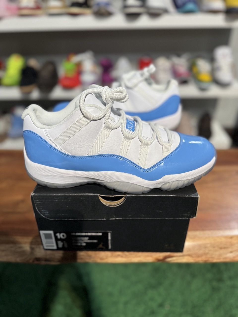 Jordan 11 Retro Low University Blue (2017) • Pre-Owned, Product Condition: Pre-Owned, Shoe Size: US M 10