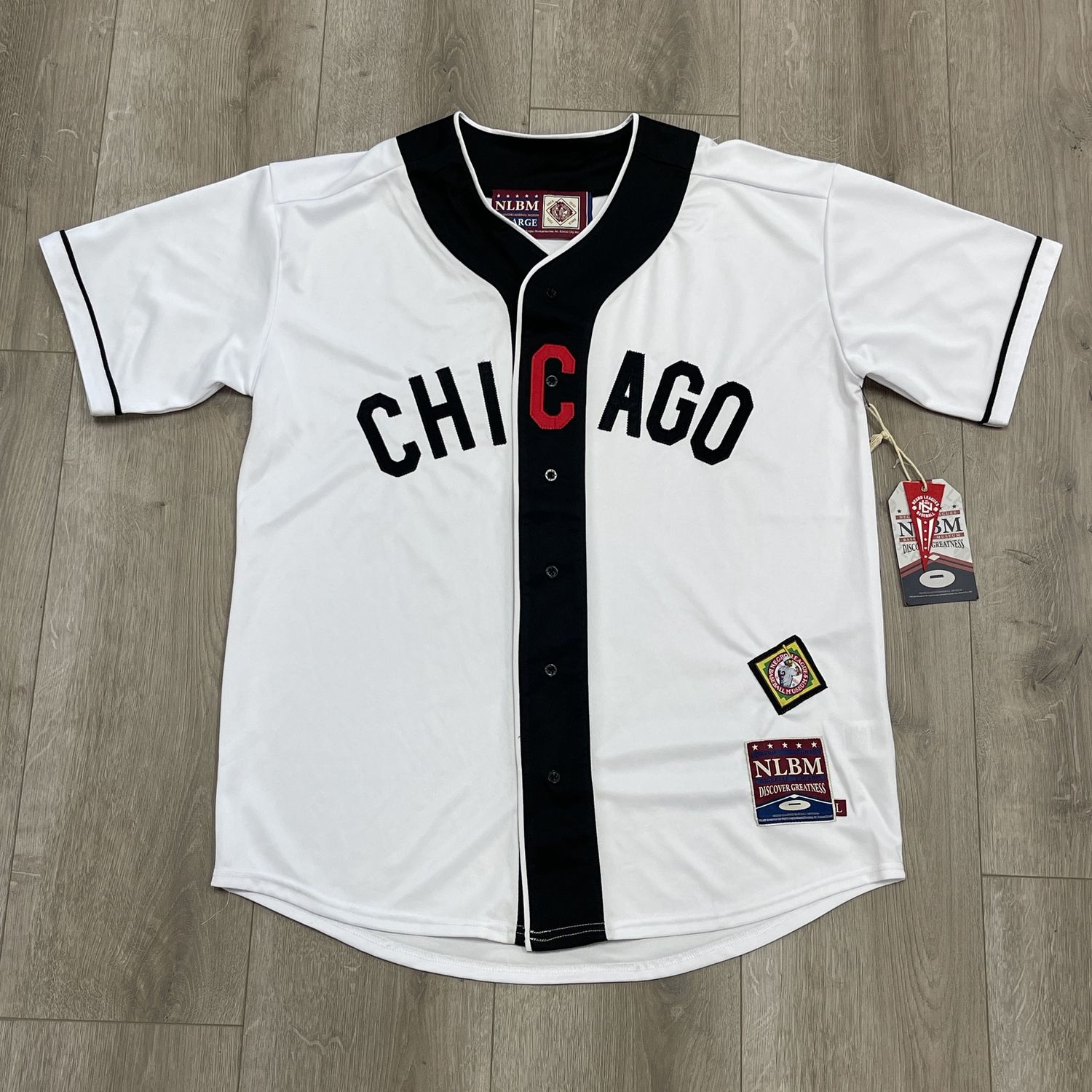 NLBM Chicago American Giants Baseball Shirt - Brand New, Clothing Size: L, Product Condition: Brand New