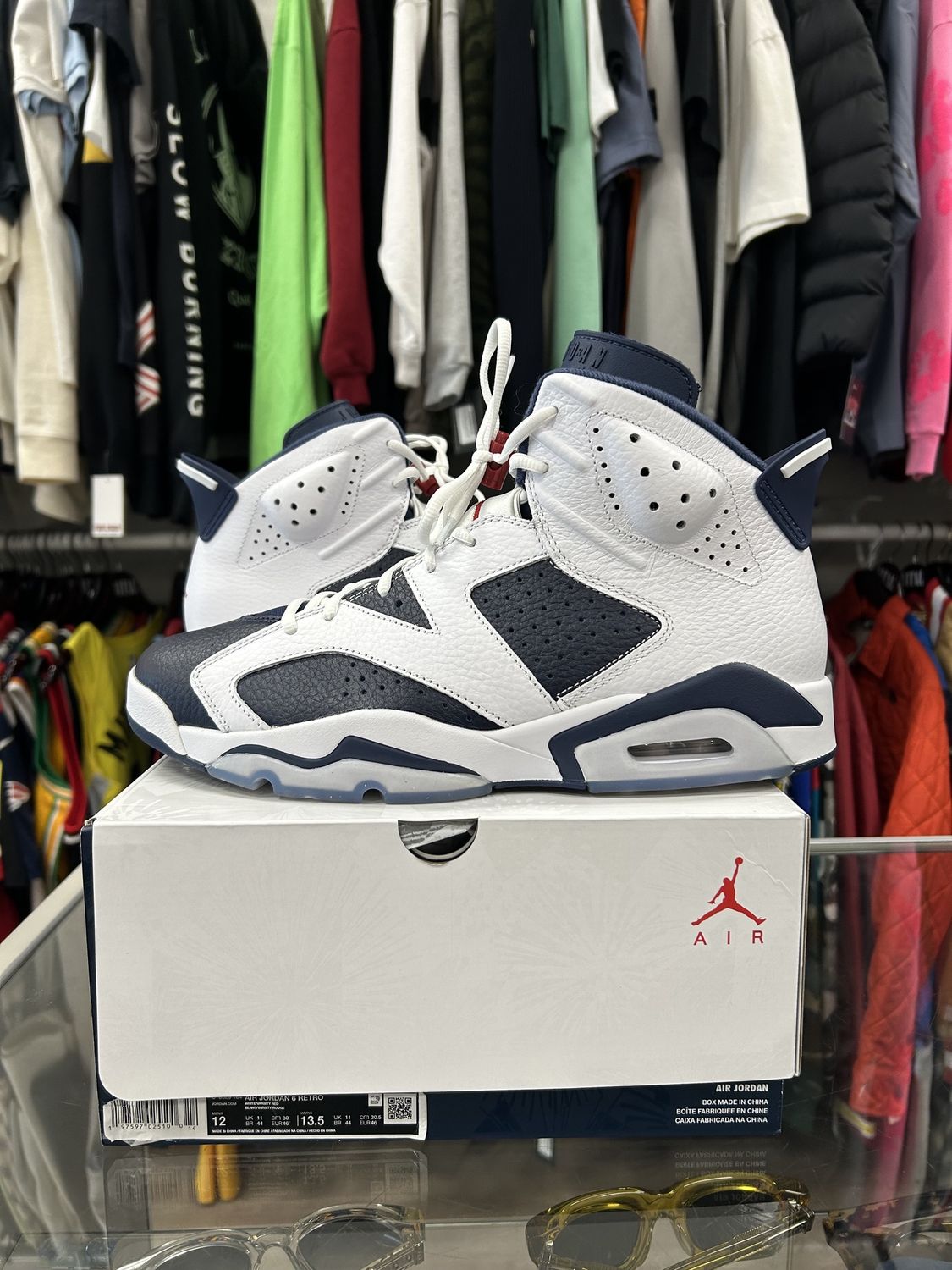 Jordan 6 Retro Olympic (2024) - Pre-Owned, Product Condition: Pre-Owned, Shoe Size: US M 12