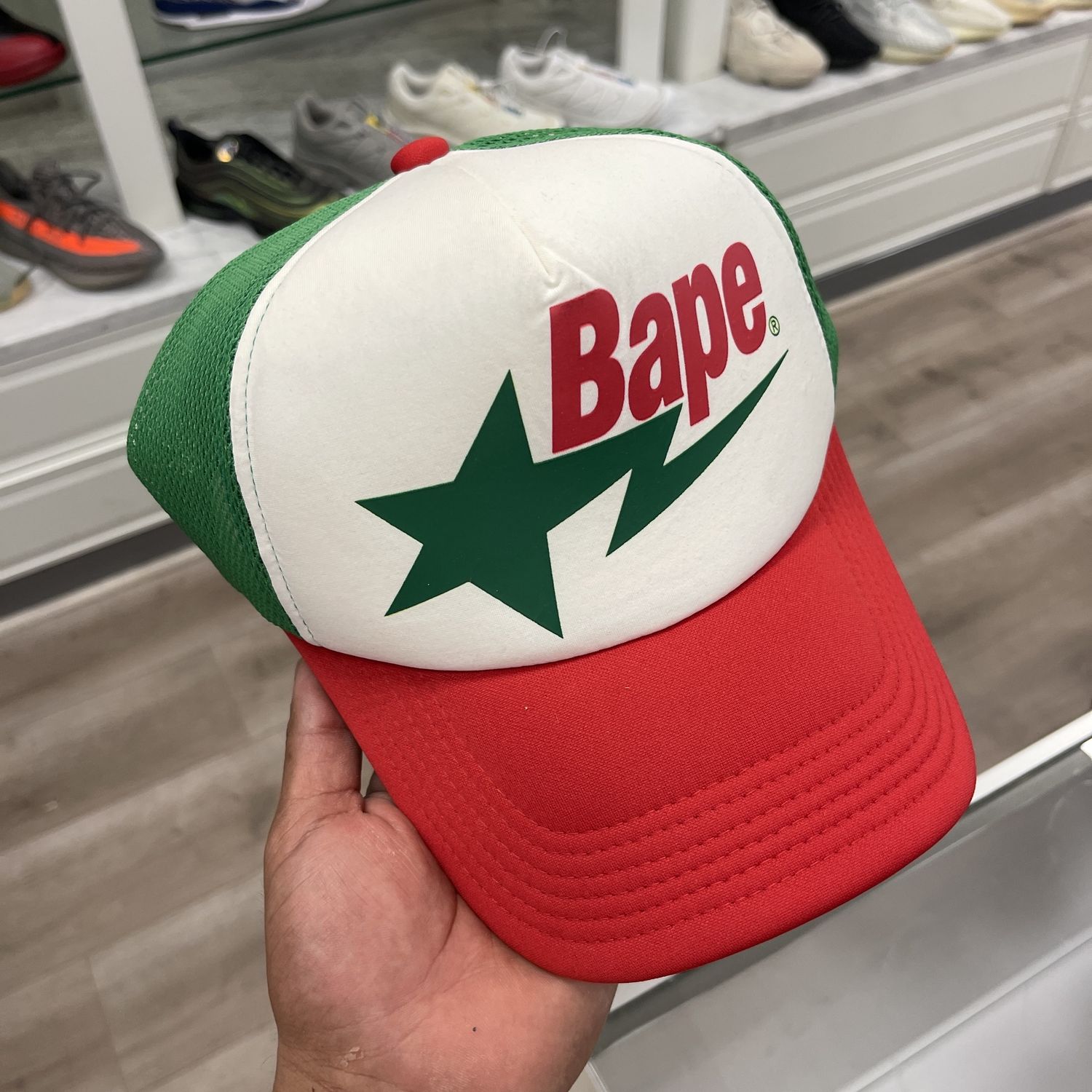 Bape Sta Trucker - Brand New, Accessory Size: OSFA, Product Condition: Brand New