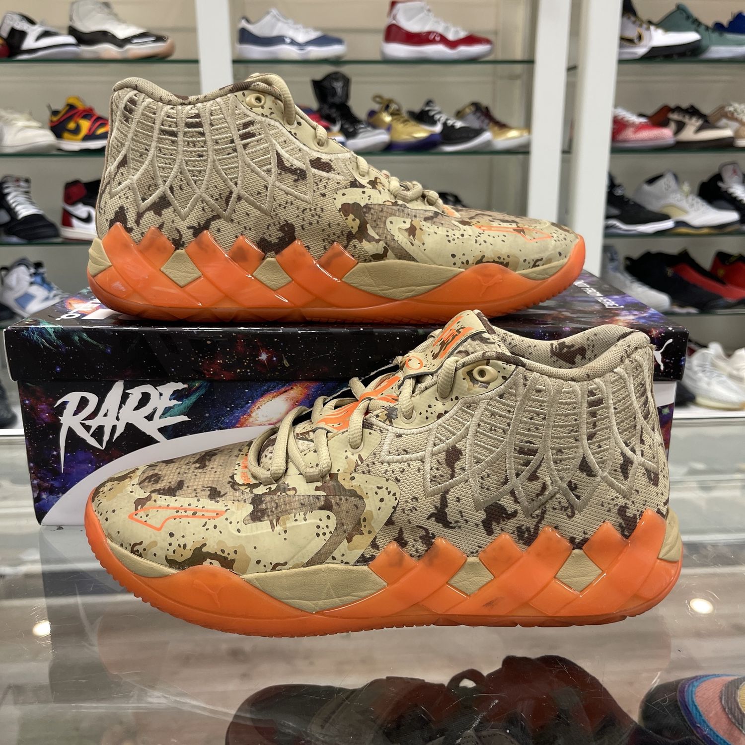 Puma LaMelo Ball MB.01 Digital Camo - Pre-Owned, Product Condition: Pre-Owned, Shoe Size: US M 12