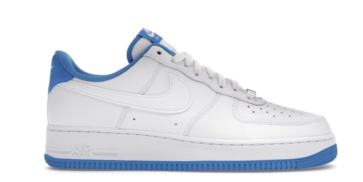Nike Air Force 1 Low &#39;07 White Light Photo Blue - Brand new