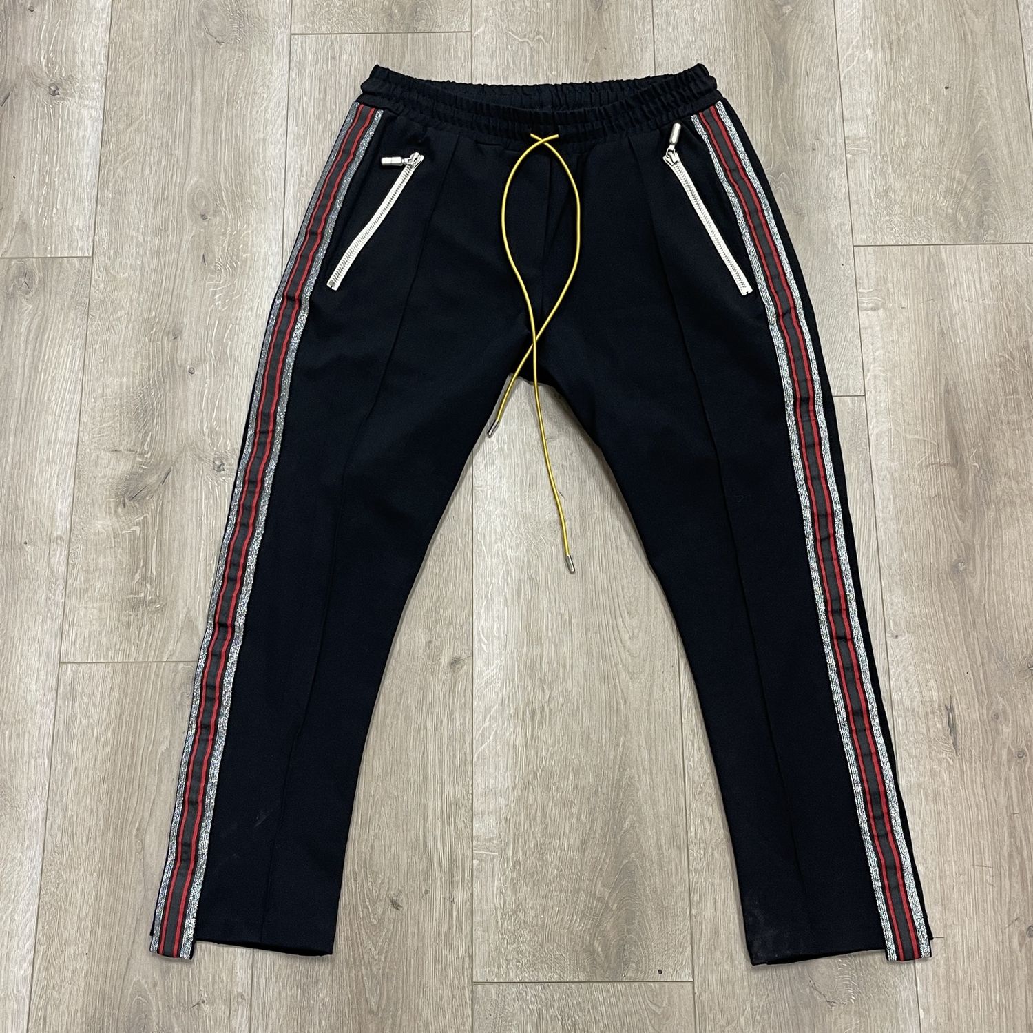 Rhude Traxedo Pants &#39;Black&#39; - Pre-Owned, Clothing Size: L, Product Condition: Pre-Owned