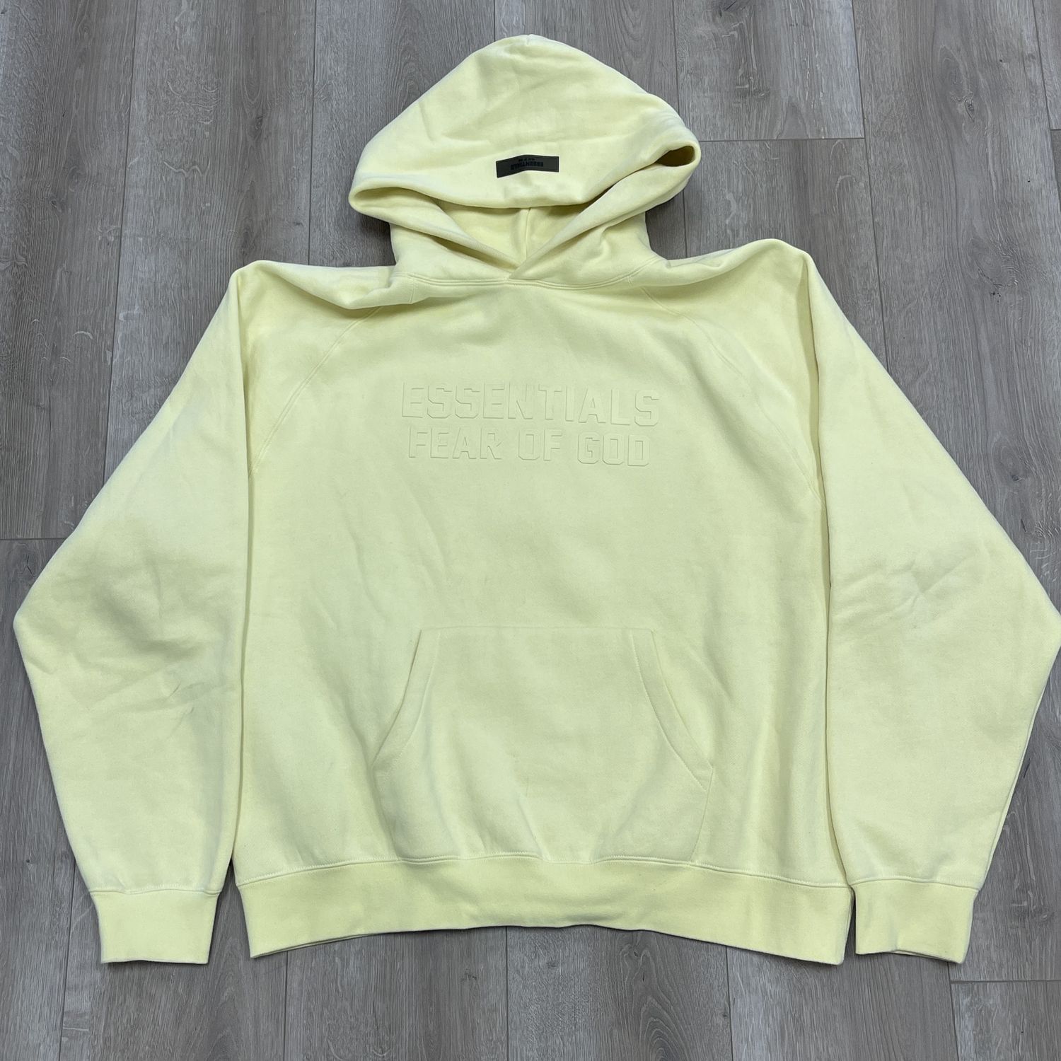 Essentials Hoodie Canary - Pre-Owned, Clothing Size: XL, Product Condition: Pre-Owned