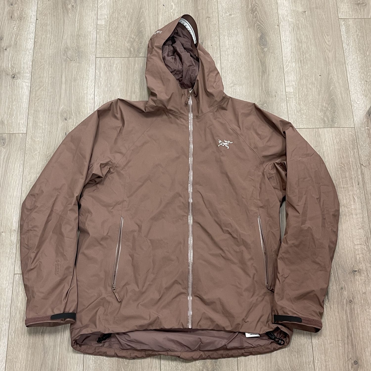 Arc&#39;teryx Brown Windbreaker Jacket - Pre-Owned