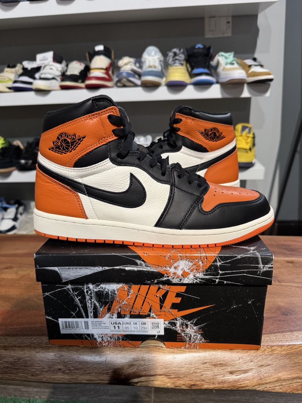 Jordan 1 Retro High OG Shattered Backboard (2025) • Pre-Owned, Product Condition: Pre-Owned, Shoe Size: US M 11