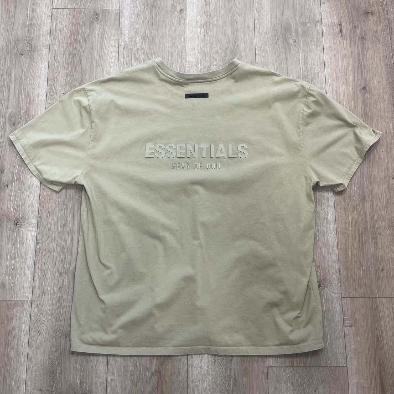 Fear of God Essentials T-shirt FW21 Camel - Pre-Owned