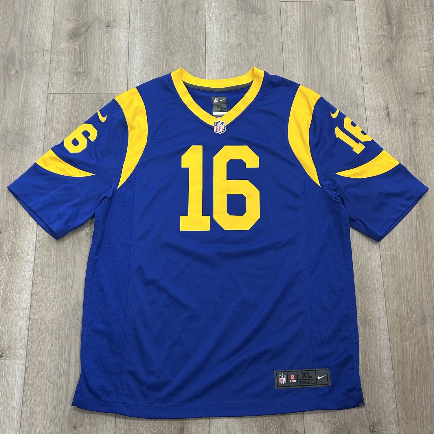 Nike Los Angeles Rams Football Jersey Jared Goff - Pre-Owned, Clothing Size: XL, Product Condition: Pre-Owned