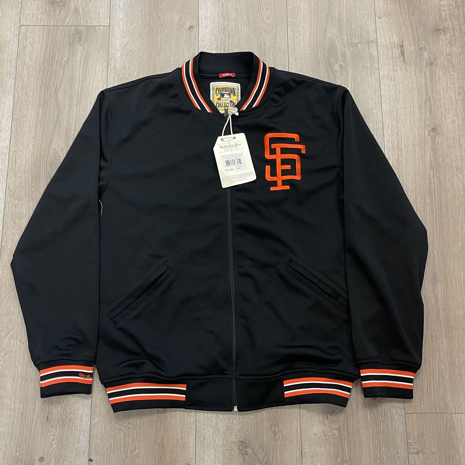 Mitchell &amp; Ness Cooperstown Collection San Francisco Giants track jacket - Brand New, Clothing Size: XL, Product Condition: Brand New