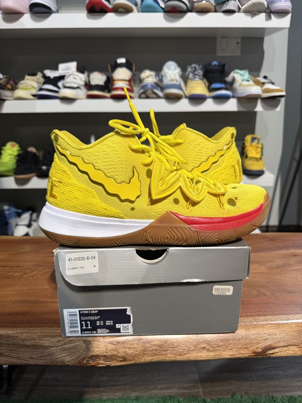 Nike Kyrie 5 Spongebob Squarepants - Pre-Owned, Product Condition: Pre-Owned, Shoe Size: US M 11