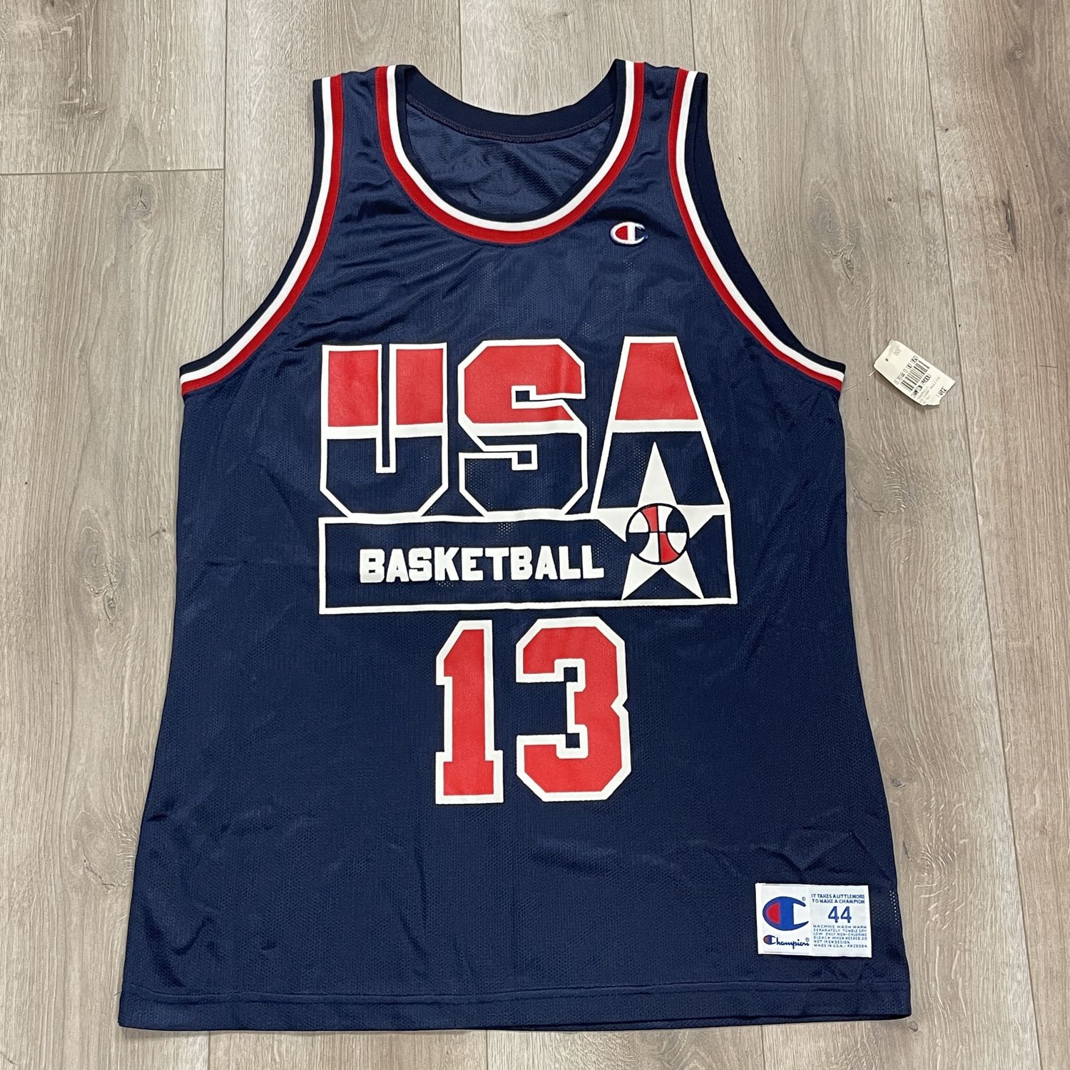 Chris Mullin USA Basketball Champion jersey Dream Team - New