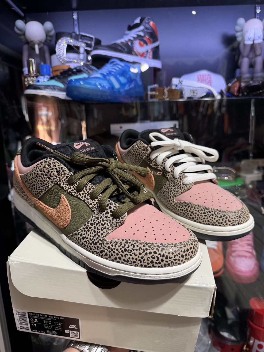 Nike SB Dunk Low Arts-Rec - Pre-Owned, Product Condition: Pre-Owned, Shoe Size: US M 9.5