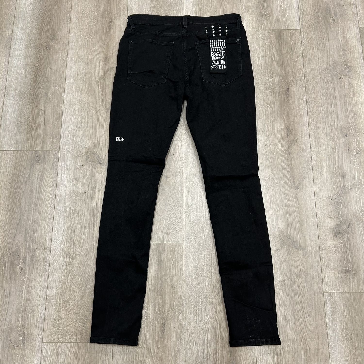 Ksubi Black Denim Jeans Black - Pre-Owned, Clothing Size: 32, Product Condition: Pre-Owned