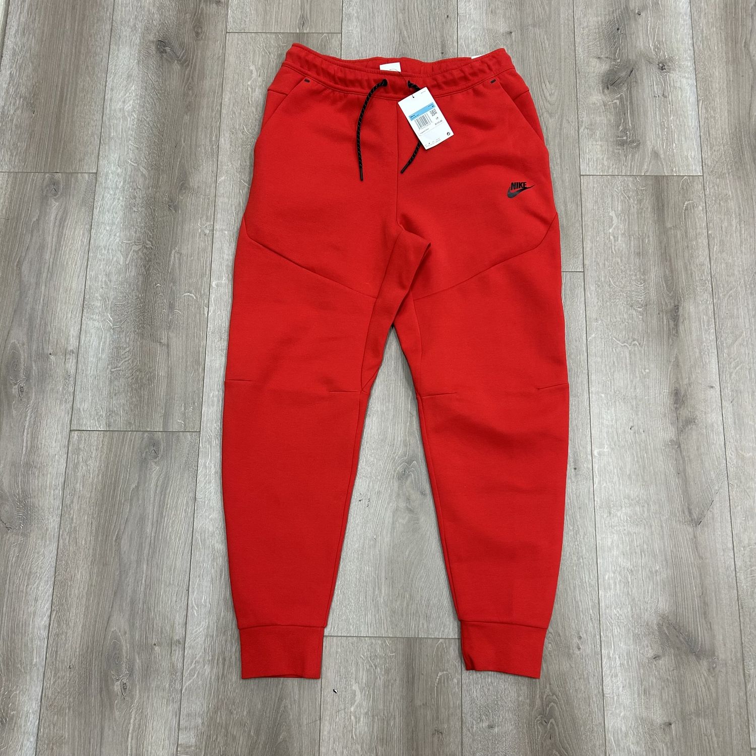 Nike Tech Fleece Joggers University Red - New, Clothing Size: M, Product Condition: Brand New