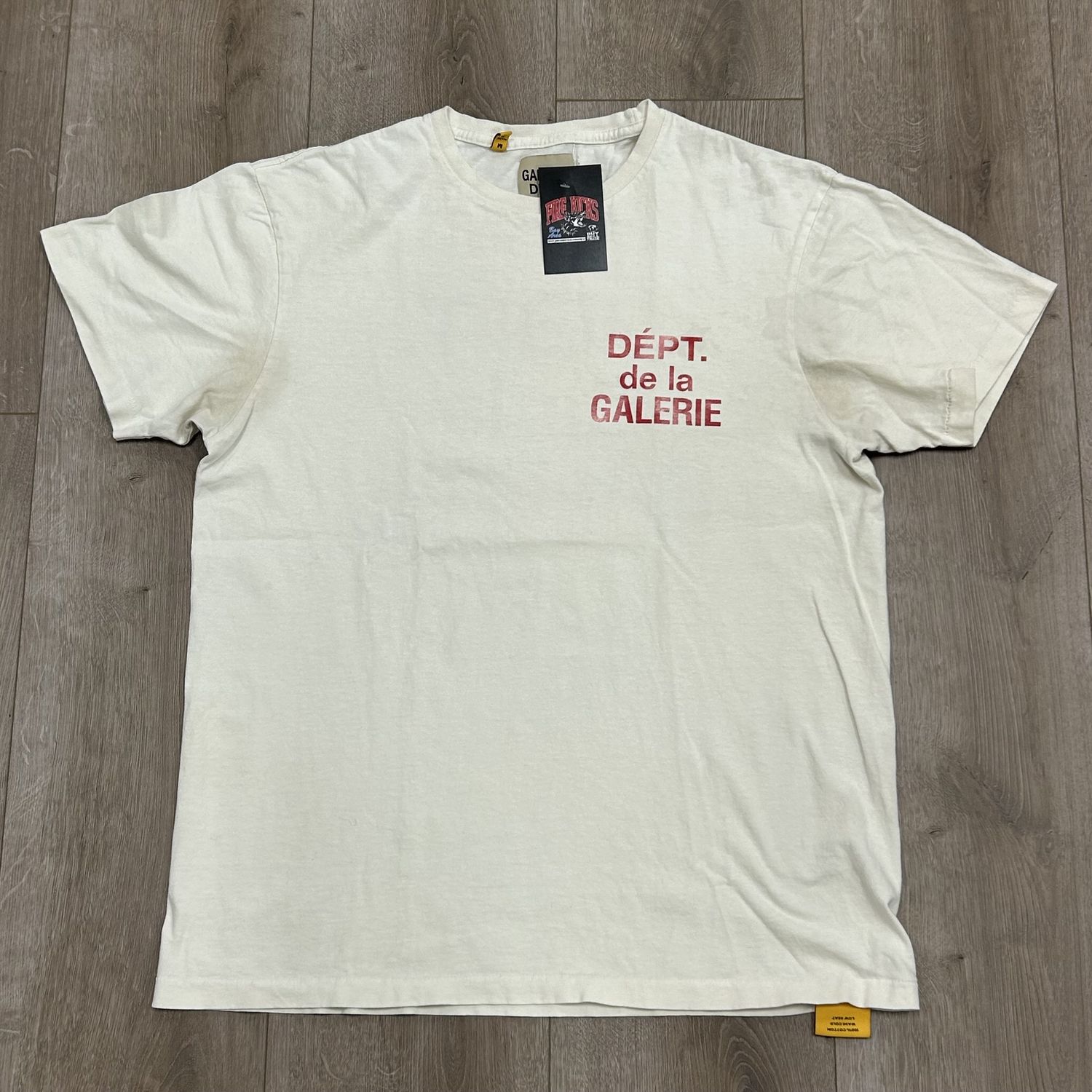 Gallery Dept. White/Red Tee - Pre-Owned