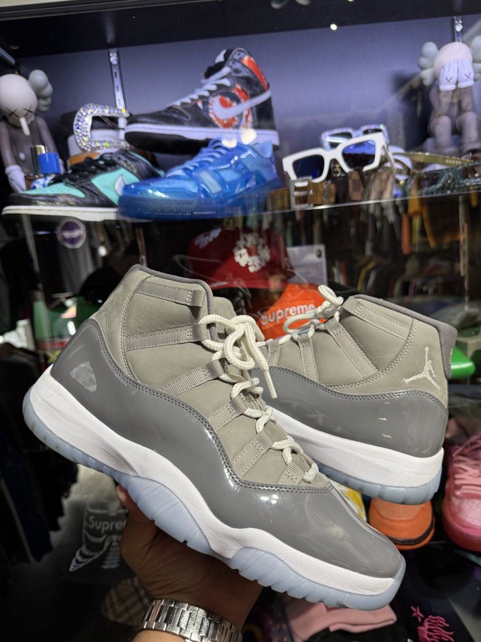 Jordan 11 Retro Cool Grey (2021) - Pre-Owned NO BOX, Product Condition: Pre-Owned, Shoe Size: US M 12