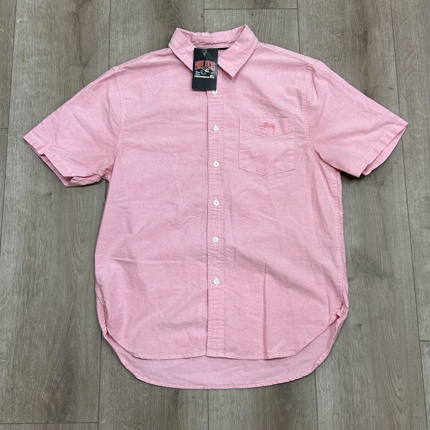 Stussy Classic Oxford S/S Button Down - Pre-Owned, Clothing Size: S, Product Condition: Pre-Owned