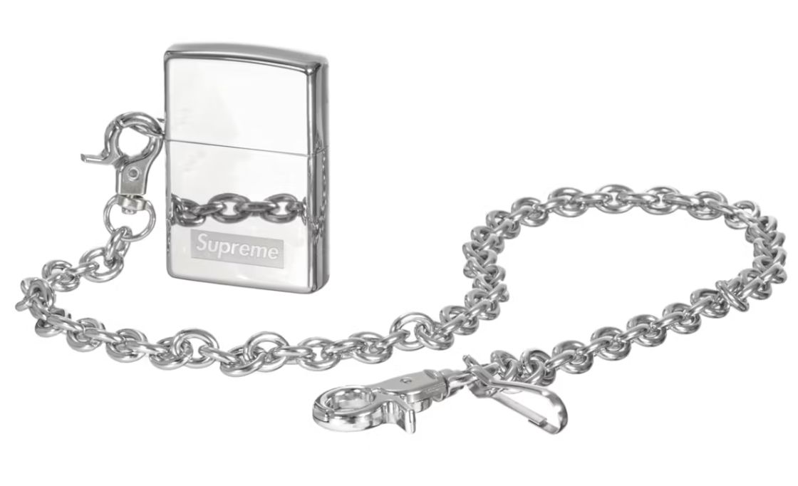 Supreme Chain Zippo Silver - Brand New, Product Condition: Brand New