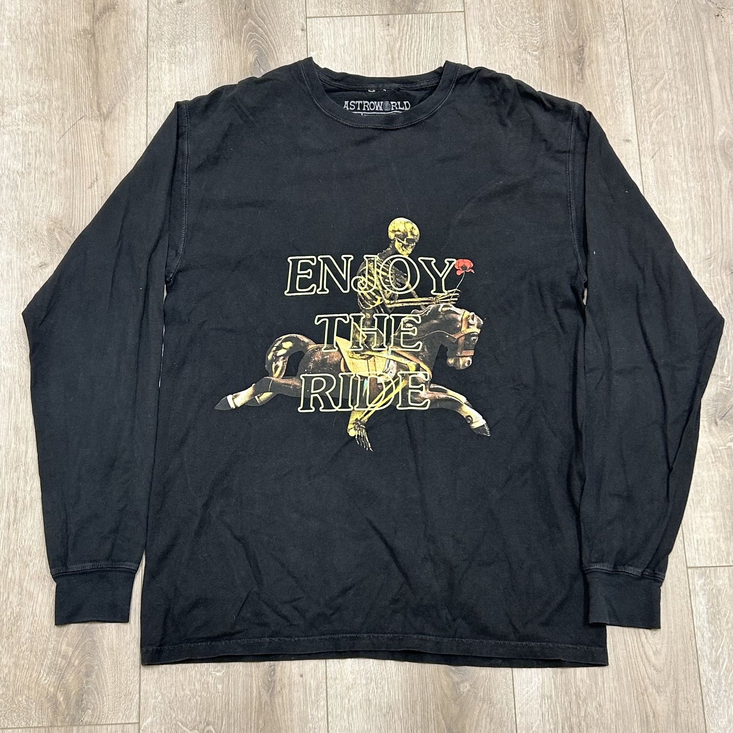 Travis Scott Astroworld Enjoy The Ride L/S Tee - Pre-Owned