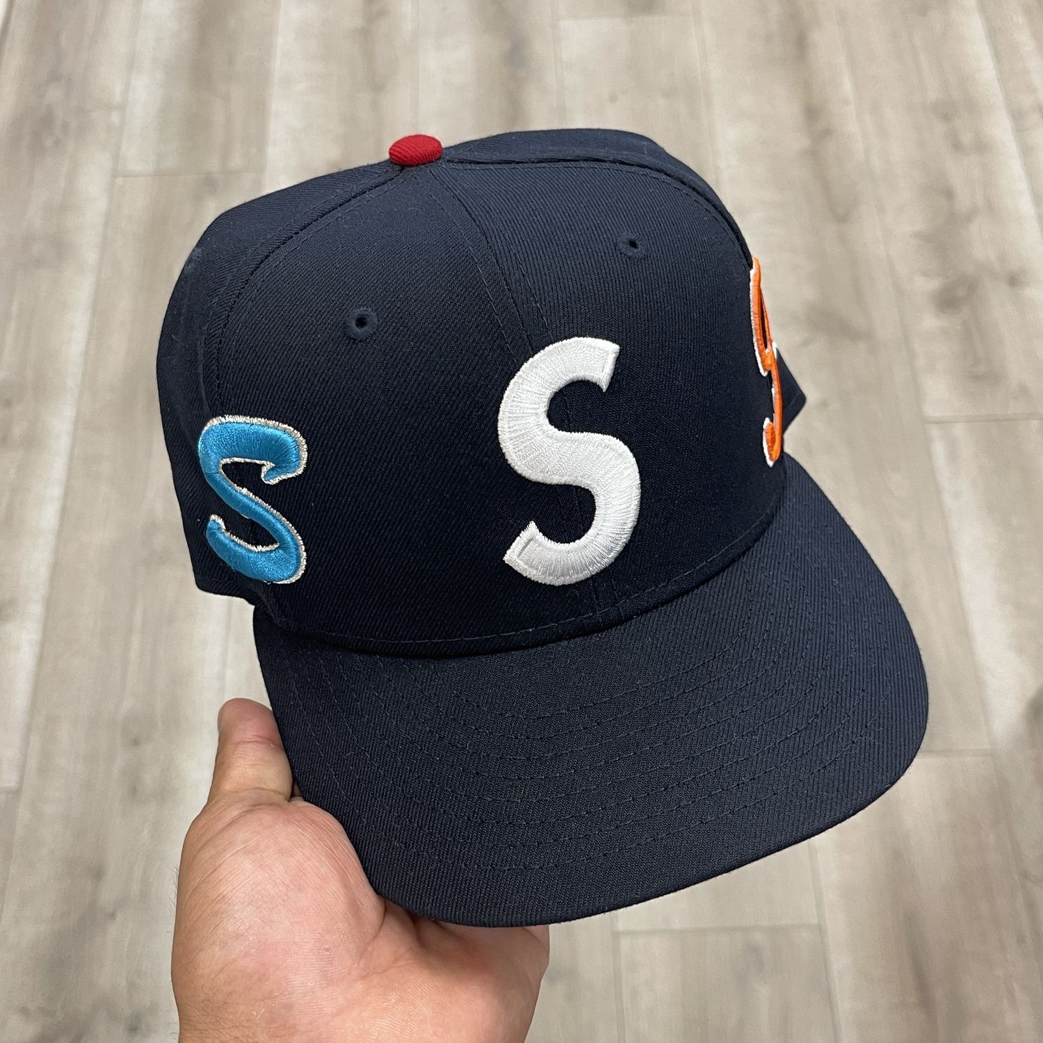 Supreme Multi S Logo New Era 59Fifty Fitted Hat - Pre-Owned, Accessory Size: 7 3/8, Product Condition: Pre-Owned