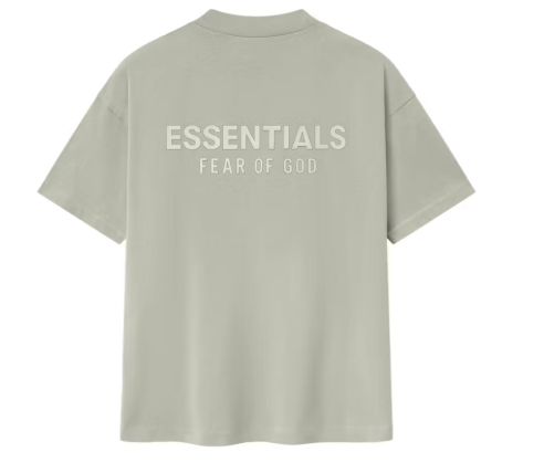 Fear of God Essentials Classic Tee Abbey Stone - New