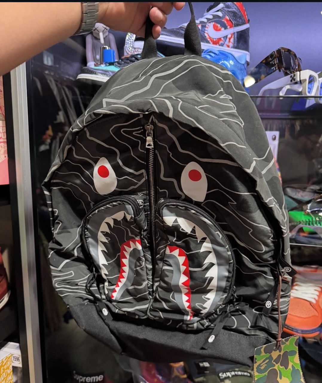 Bape shark backpack, Product Condition: Brand New