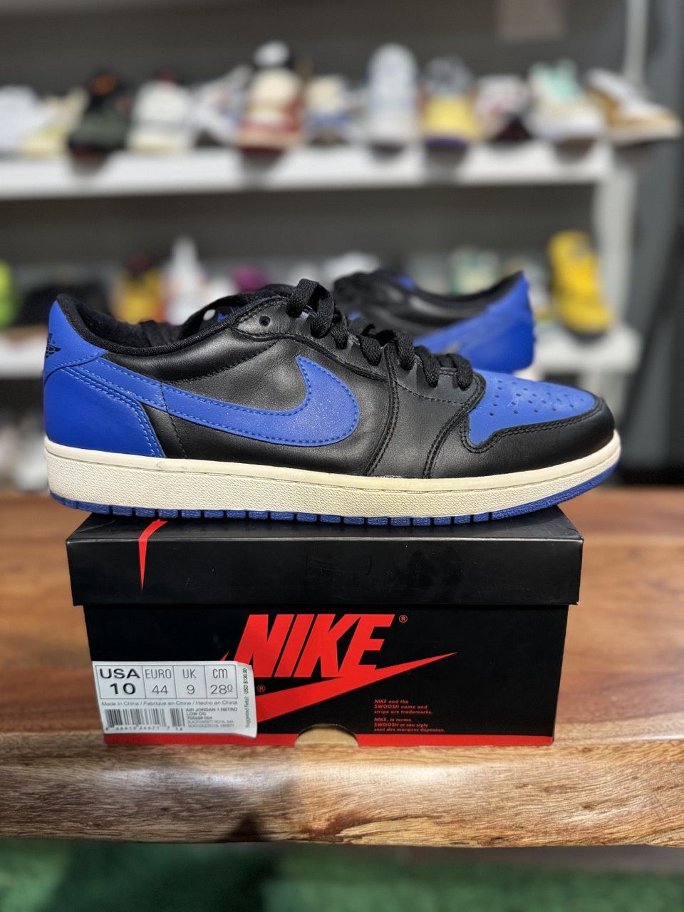 Jordan 1 Retro Low Royal (2015) - Pre-Owned, Product Condition: Pre-Owned, Shoe Size: US M 10