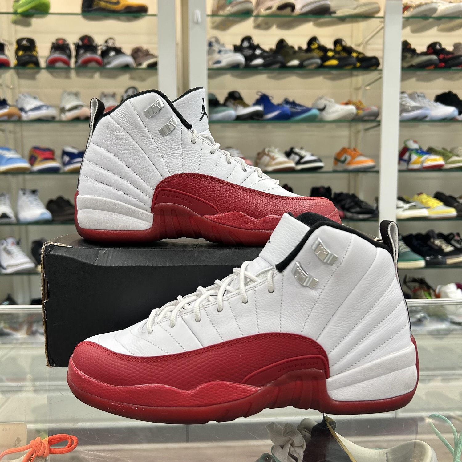 Jordan 12 Retro Cherry (2023) (GS) - Pre-Owned, Product Condition: Pre-Owned, Shoe Size: US 7Y