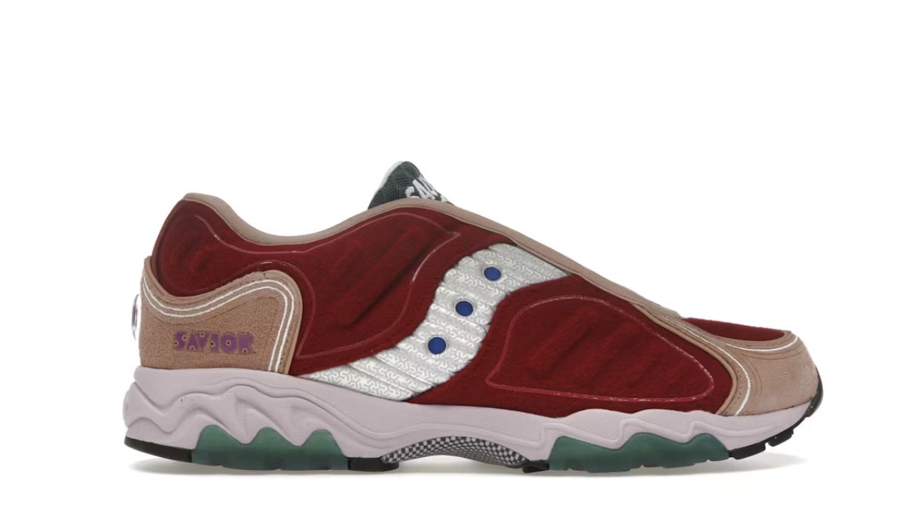 Saucony Matrix Jae Tips No Shoes In The House Burgundy • Brand New
