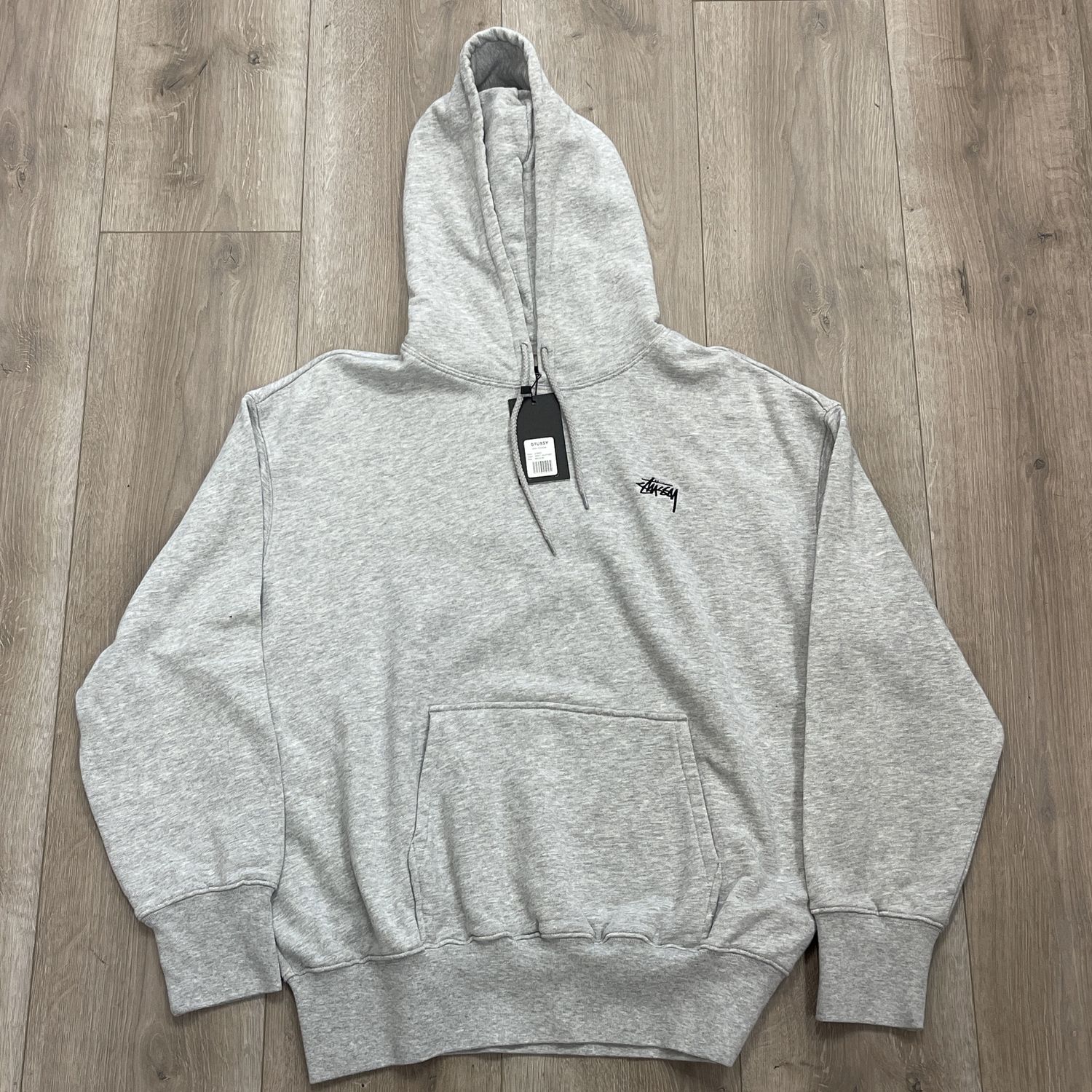 Stussy Kira Hoodie Grey - New, Clothing Size: M, Product Condition: Brand New