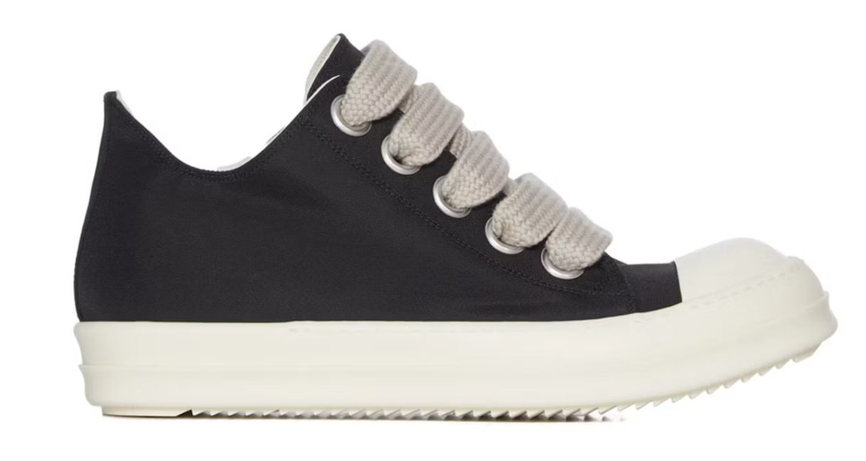 Rick Owens Concordians DRKSHDW Jumbo Laced Nylon Canvas Low - Pre-Owned