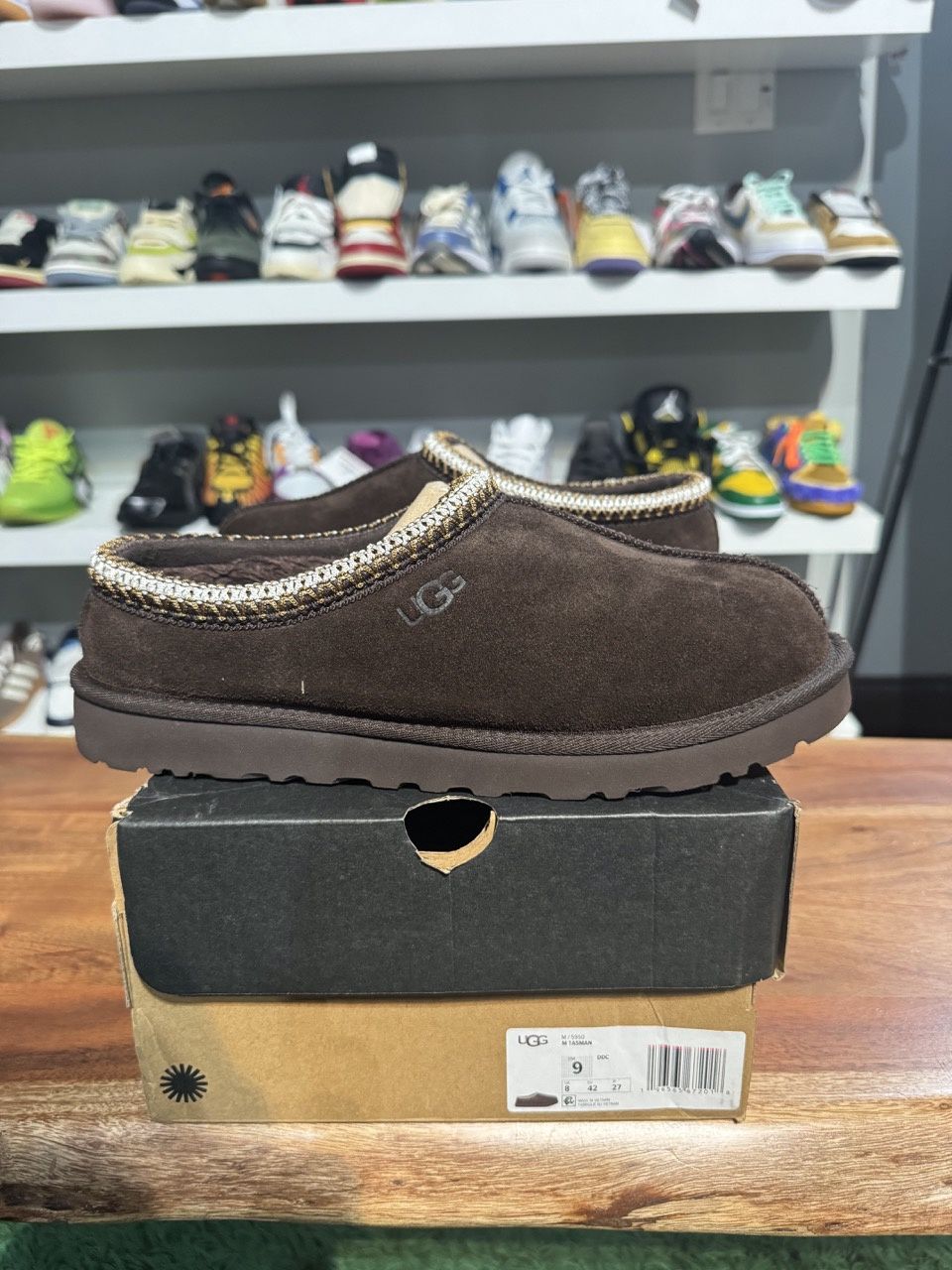 UGG Tasman II Slipper Dusted Cocoa • Pre-Owned, Product Condition: Pre-Owned, Shoe Size: US M 9