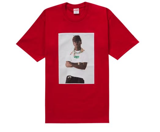 Supreme Tyler The Creator Tee Red - New, Clothing Size: S, Product Condition: Brand New