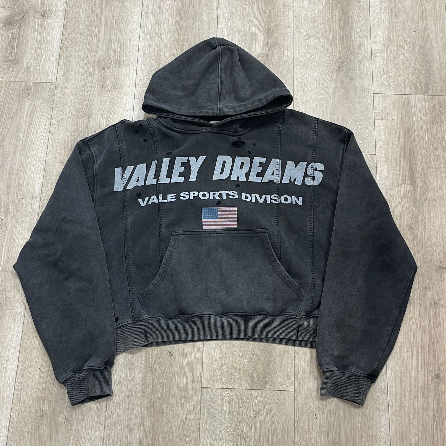 Vale Lives Valley Dreams Sport Division Hoodie - Pre-Owned, Clothing Size: XL, Product Condition: Pre-Owned