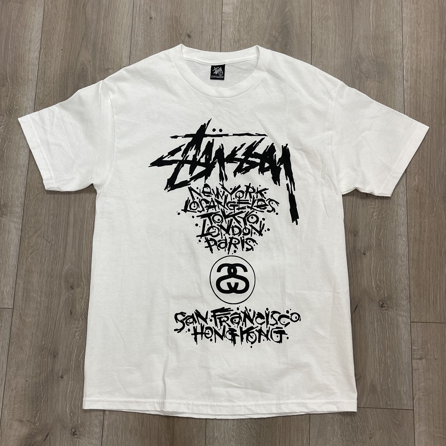 Stussy Pushhead Tour Tee - Brand New, Clothing Size: L, Product Condition: Brand New