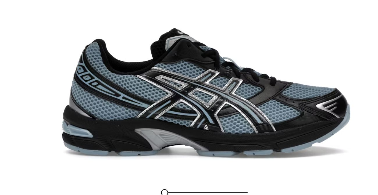 ASICS Gel-1130 Black Ice Blue - Brand New