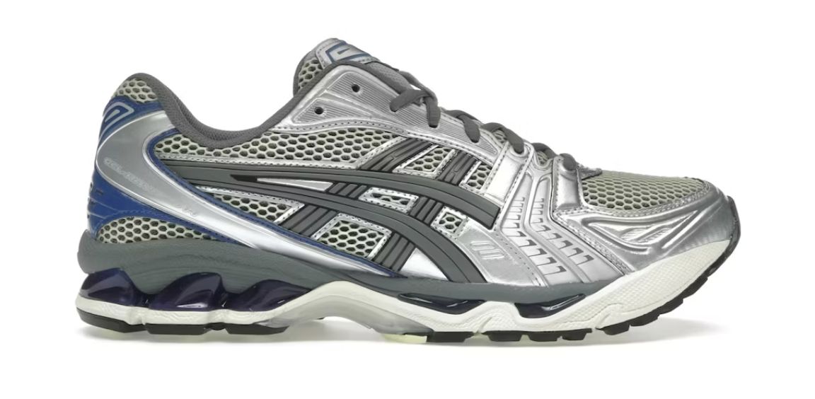 ASICS Gel-Kayano 14 Soft Yellow Asics Blue - Brand New