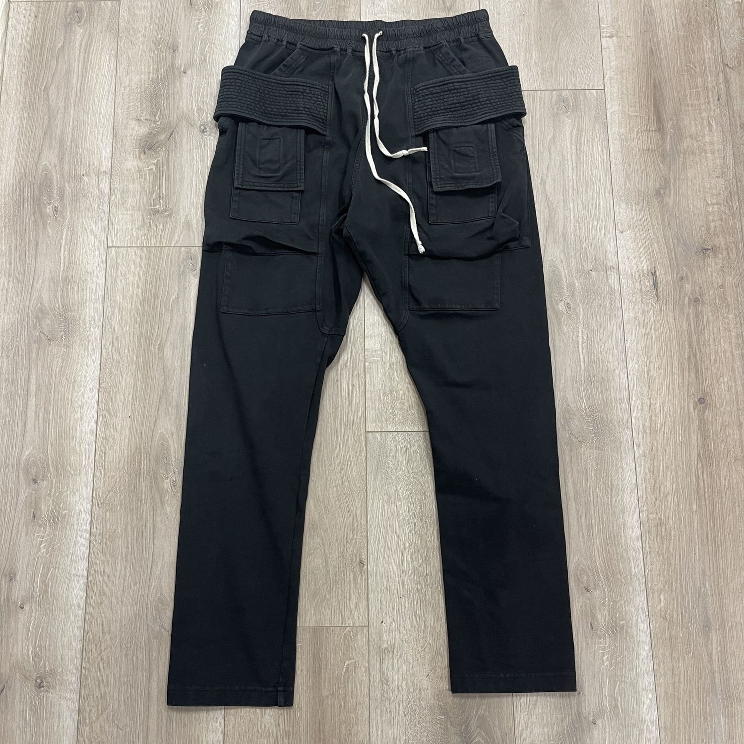 Rick Owens DRKSHDW | Creatch Cargo Black - Pre-Owned, Clothing Size: M, Product Condition: Pre-Owned