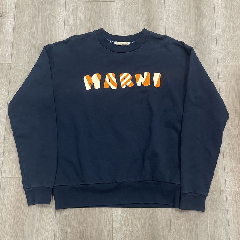 Marni Crewneck Phython Logo - Pre-Owned